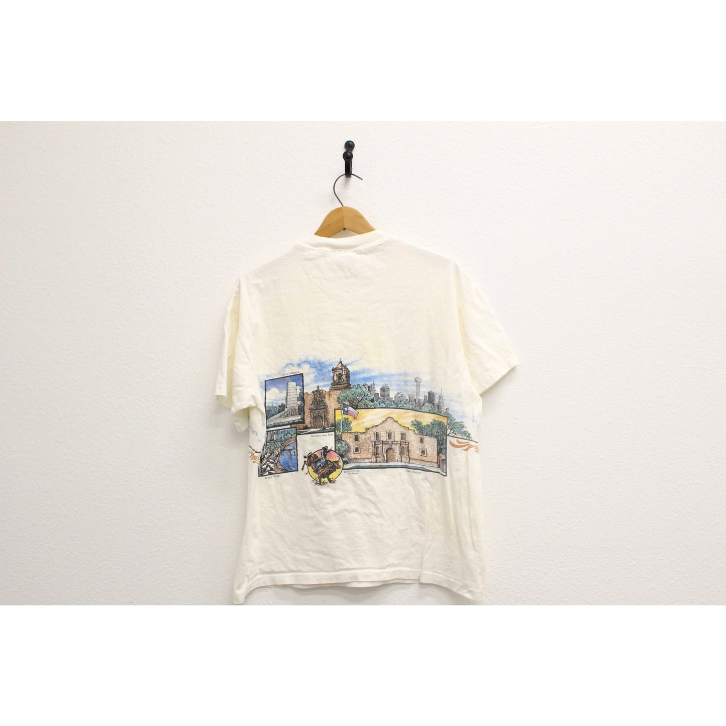 Vintage San Antonio Texas Landmarks T Shirt Large