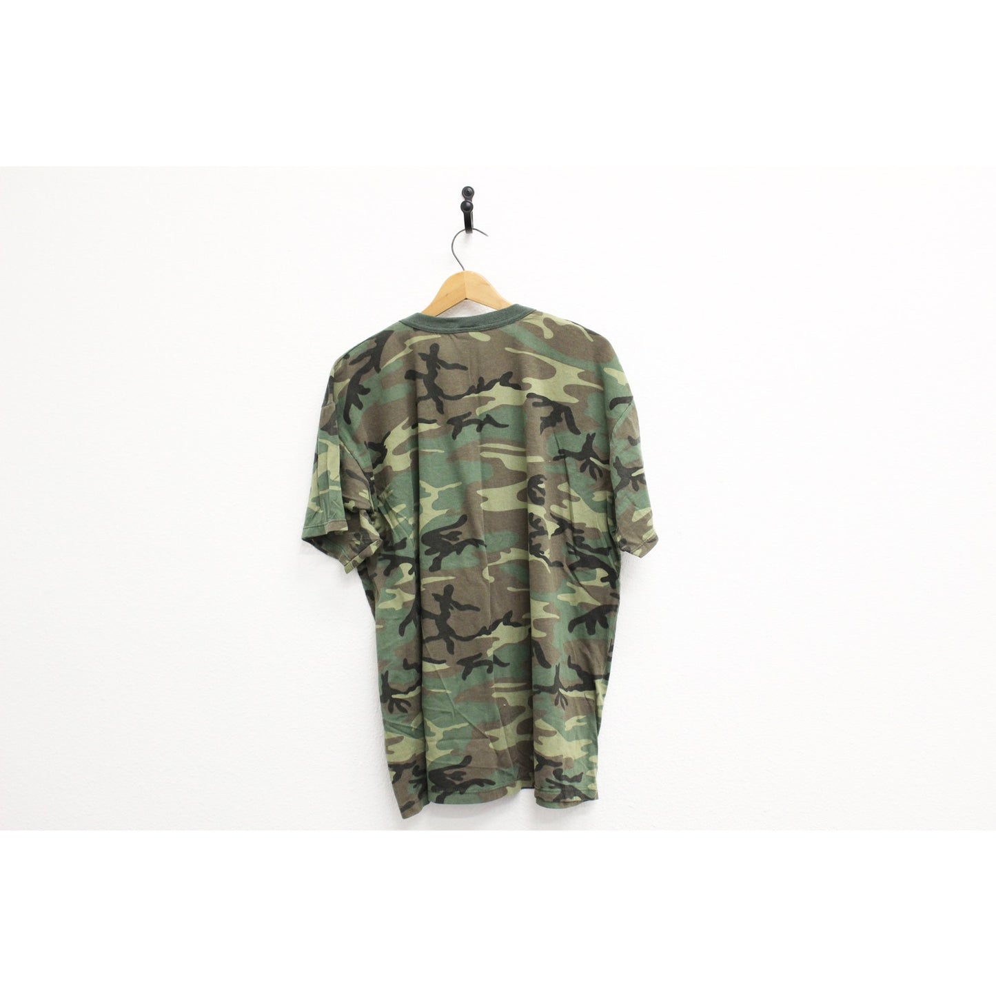 Vintage Army Camouflage Camo T Shirt XXL 2X