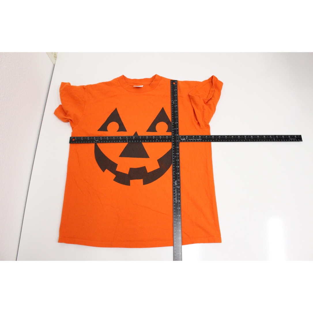 Vintage Halloween Jack O Lantern T Shirt Large