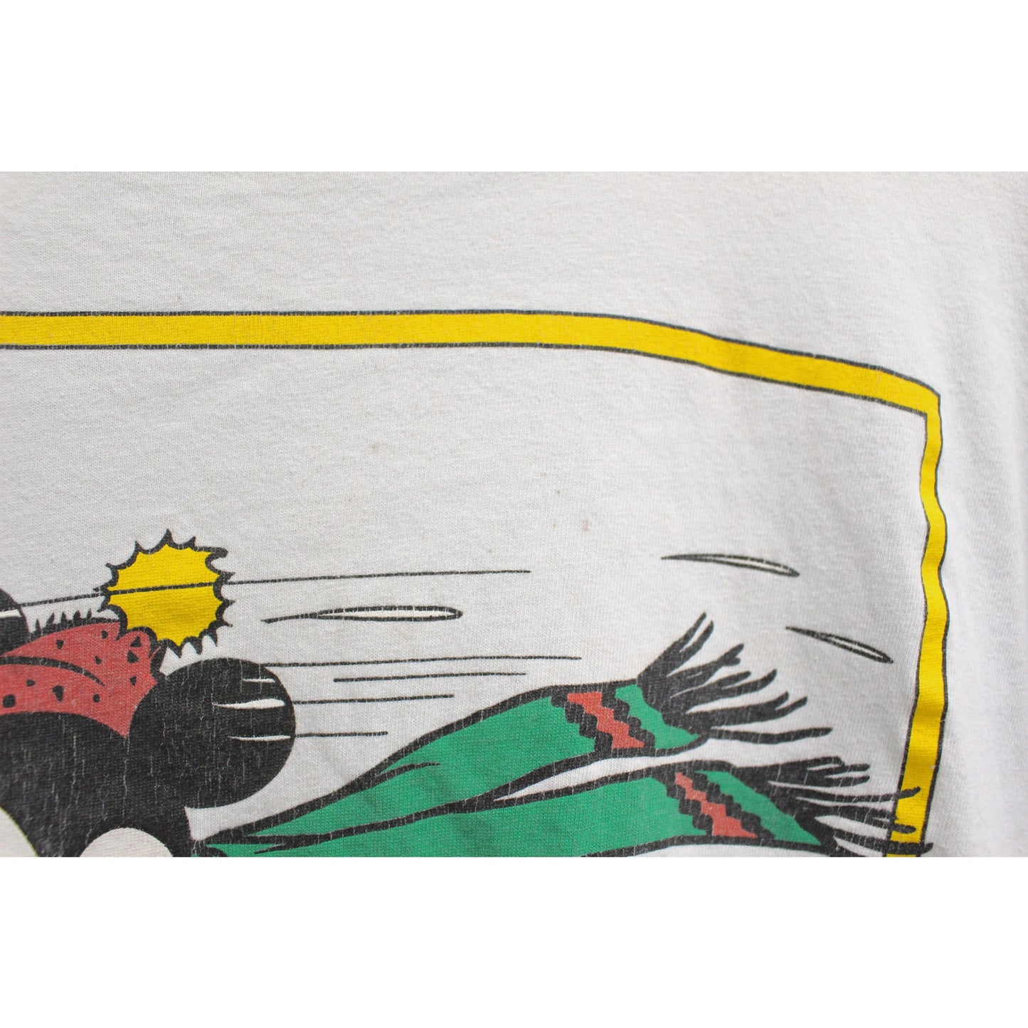 Vintage Mickey Mouse Ice Skating T Shirt XXL 2X