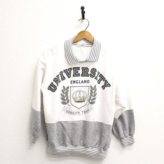 Vintage England University Varsity Team Sweatshirt Medium