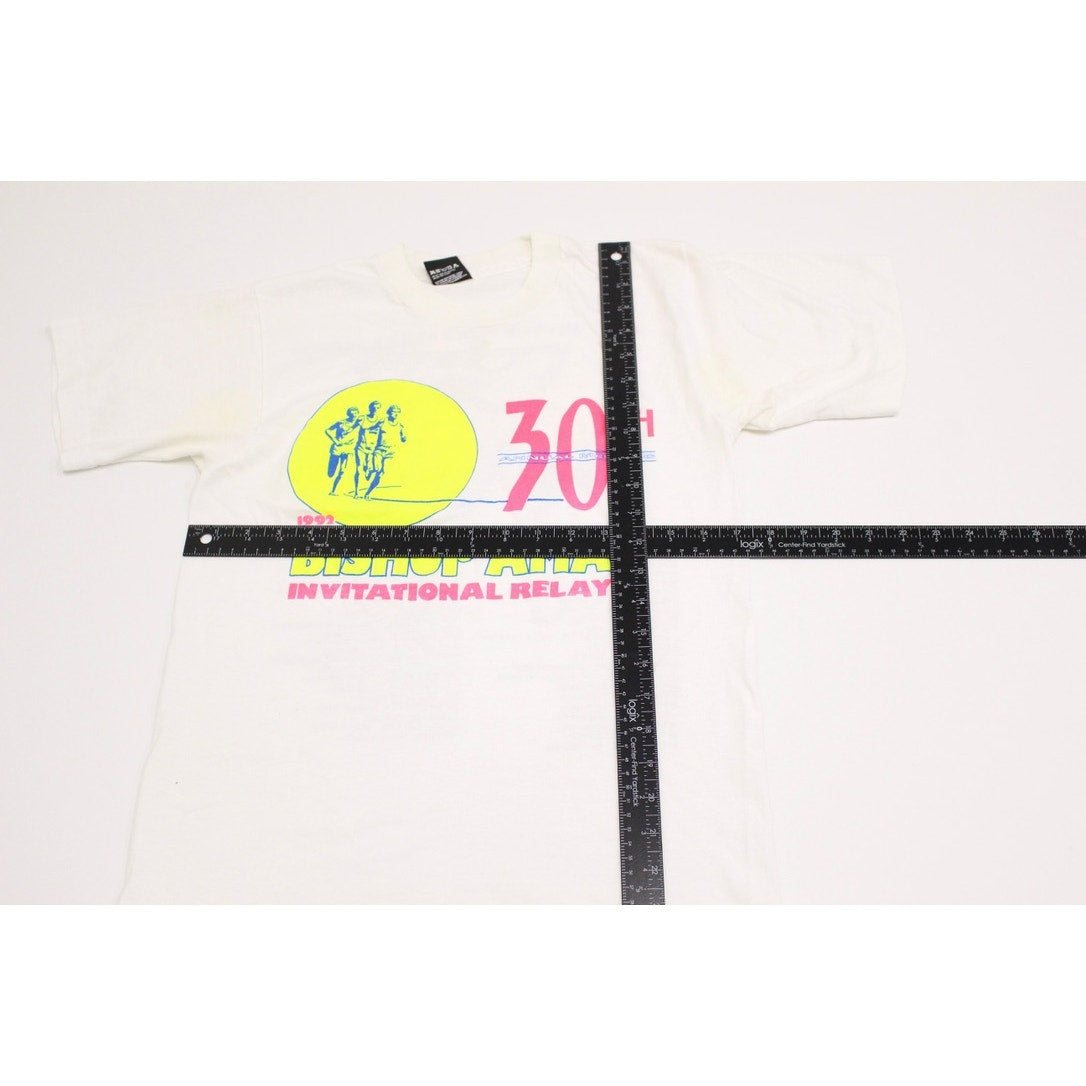 Vintage Bishop Amat Invitational Relays 1992 T Shirt Medium