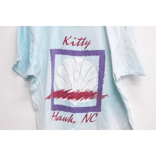 Vintage Kitty Hawk North Carolina Seashell T Shirt Large