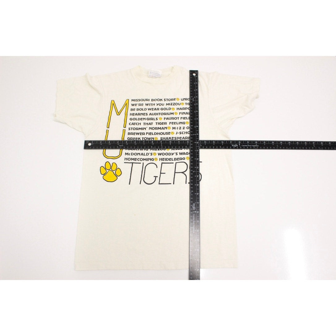 Vintage University of Missouri Tigers T Shirt Medium