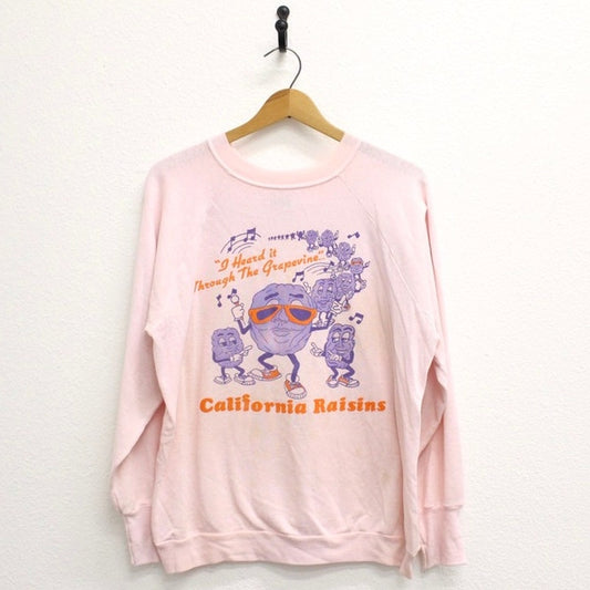 Vintage California Raisins Through the Grapevine Sweatshirt Large