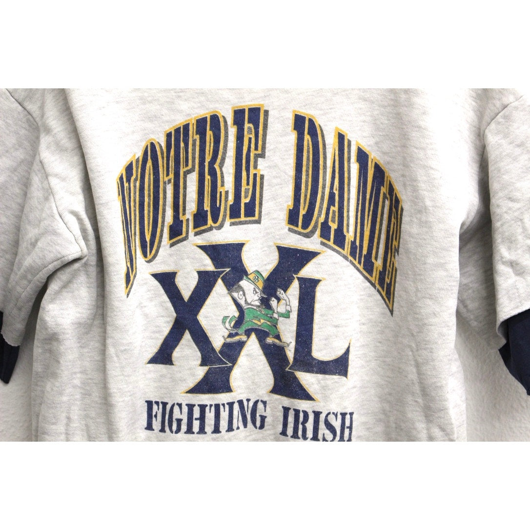 Vintage Notre Dame Fighting Irish Sweatshirt Large