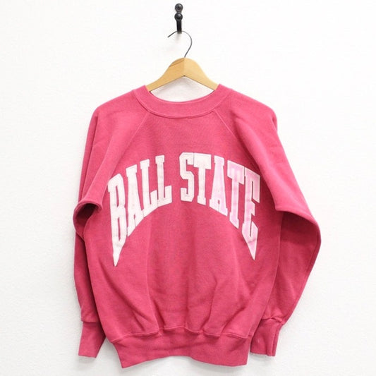 Vintage Ball State University Cardinals Sweatshirt Medium