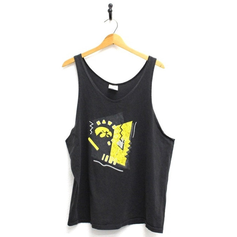 Vintage University of Iowa Hawkeyes Tank Top XL