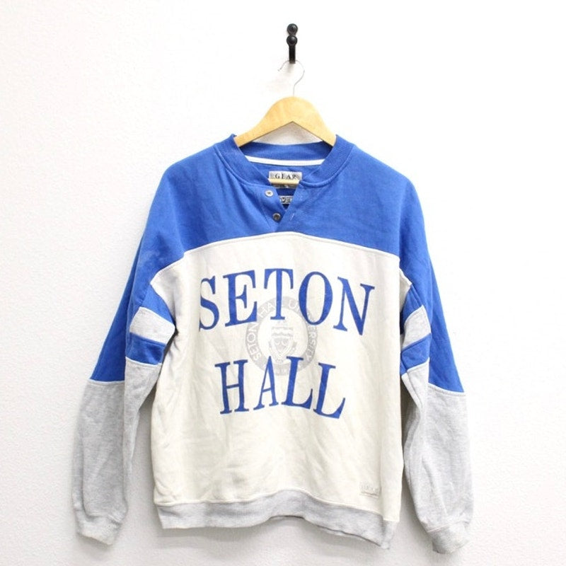 Vintage Seton Hall University Sweatshirt Medium