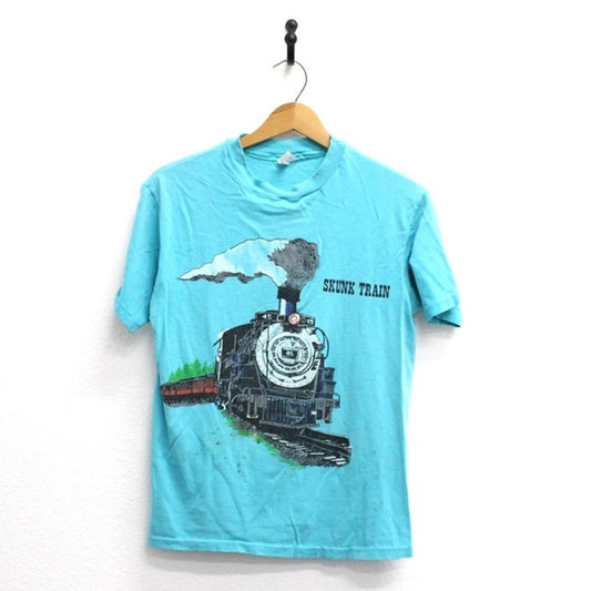 Vintage Skunk Train Fort Bragg California T Shirt Medium