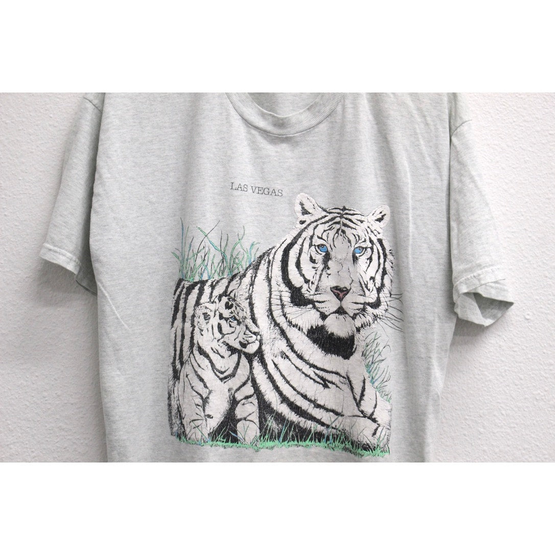 Vintage Las Vegas White Tigers T Shirt XL