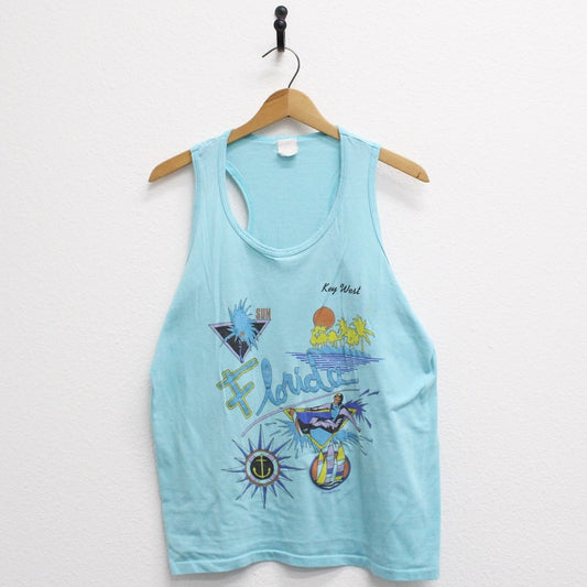 Vintage Key West Florida Tank T Shirt Large