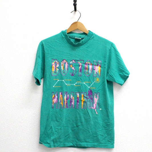 Vintage Boston Athletic Association Marathon T Shirt Medium