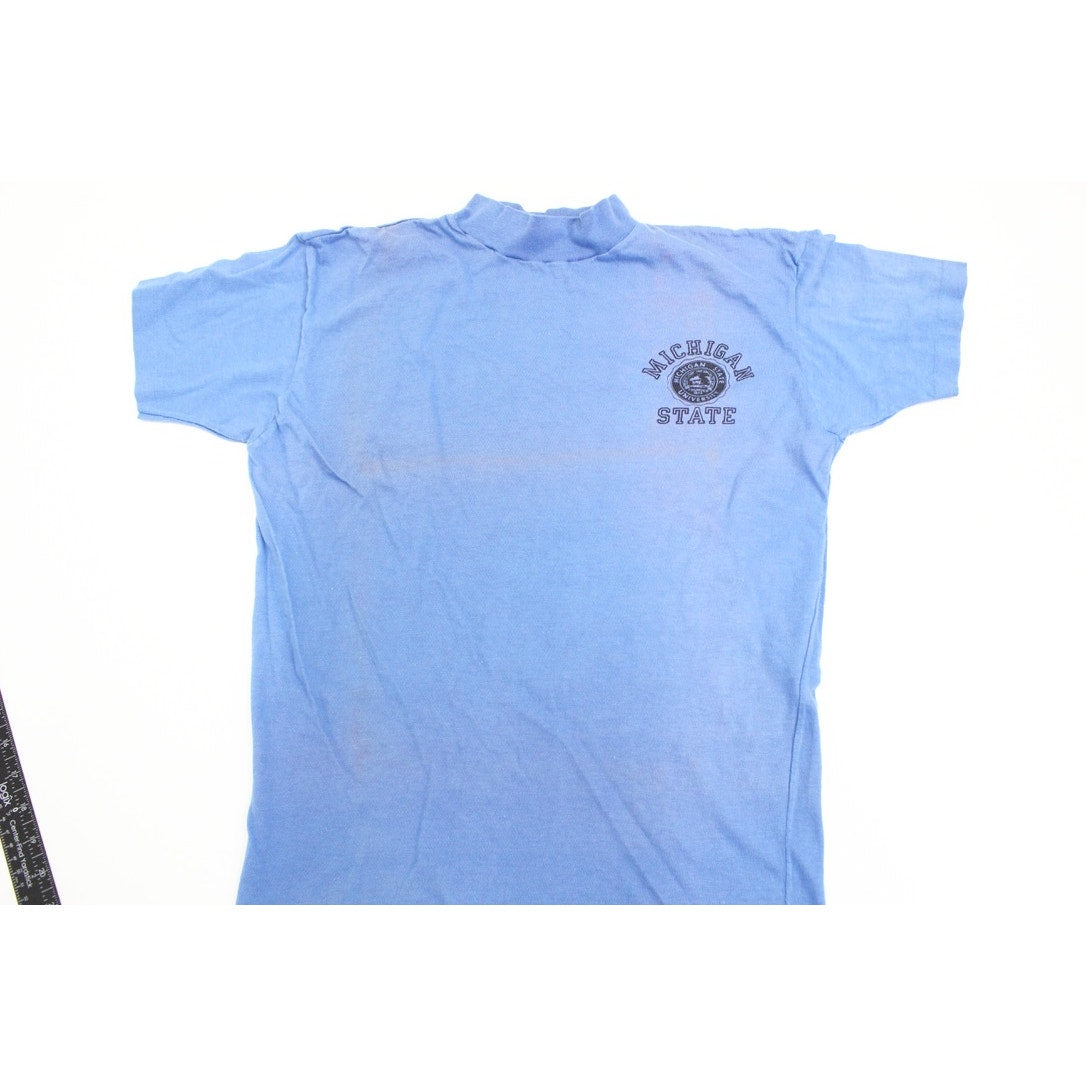 Vintage Michigan State University Spartans T Shirt Large