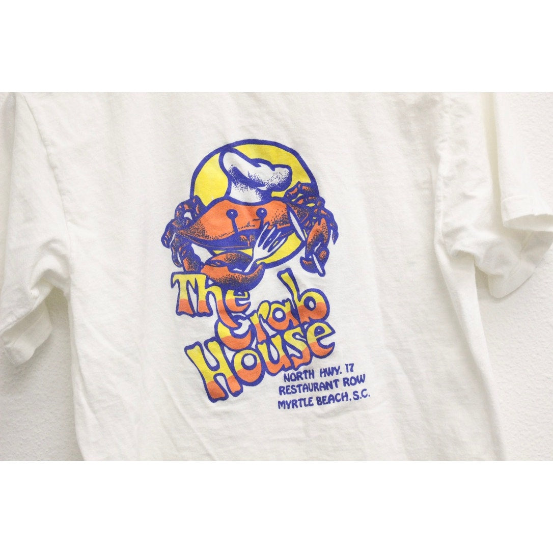 Vintage The Crab House Myrtle Beach T Shirt Medium