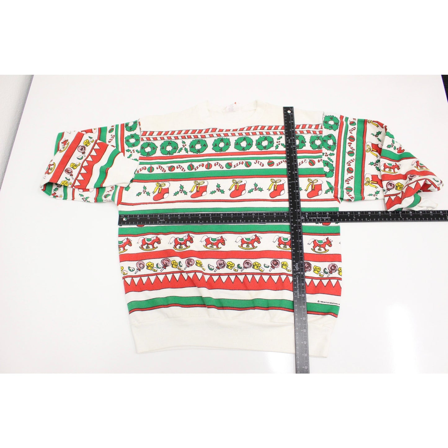 Vintage Christmas Sweatshirt Large