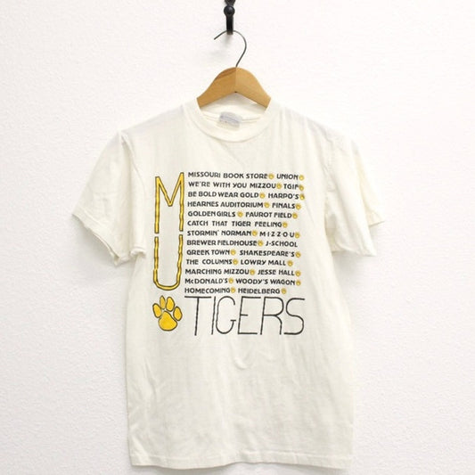 Vintage University of Missouri Tigers T Shirt Medium