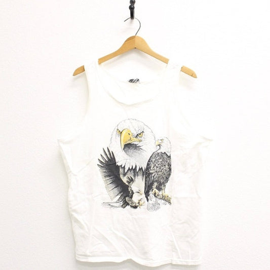 Vintage Bald Eagle Tank T Shirt Large