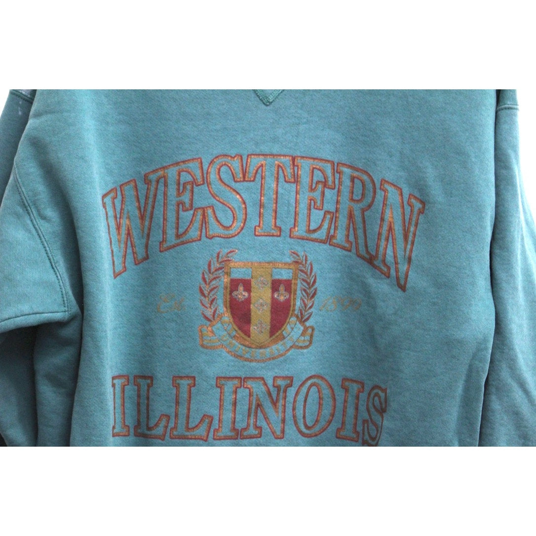 Vintage Western Illinois University Leathernecks Sweatshirt Large