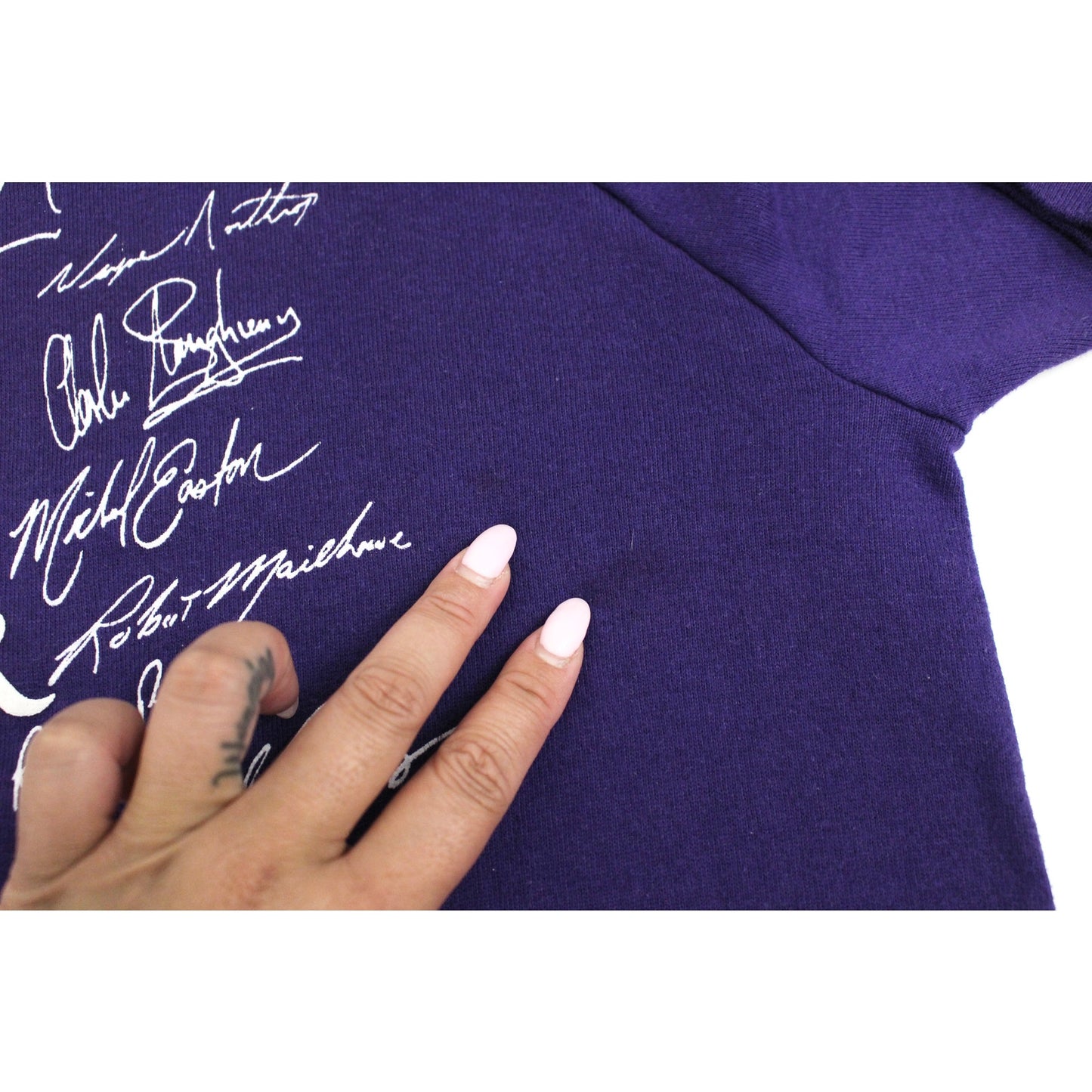 Vintage Days of Our Lives Soap Opera Cast Signatures Sweatshirt XL