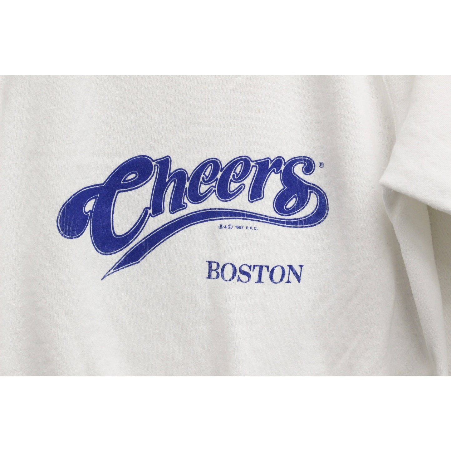 Vintage Cheers Boston Pub Sweatshirt Large