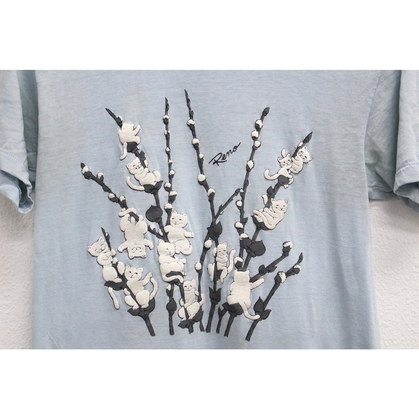 Vintage Pussywillow Kitty Cats Reno Nevada Shirt Medium
