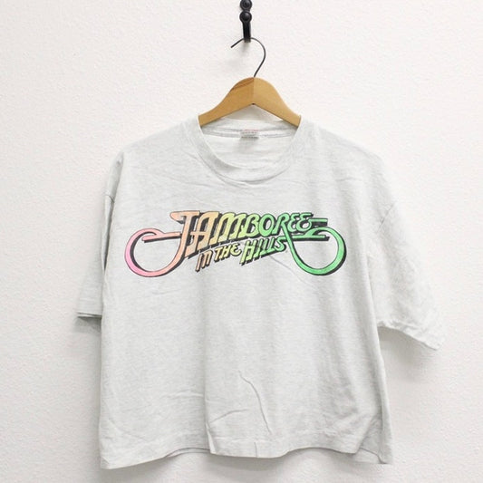 Vintage Jamboree In The Hills Music Festival Cropped T Shirt XL