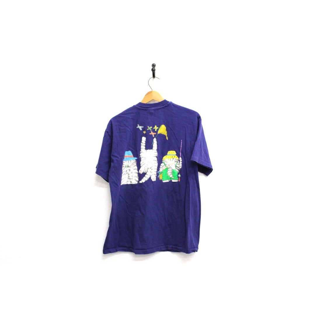 Vintage Breckenridge Kitty Cats T Shirt Large