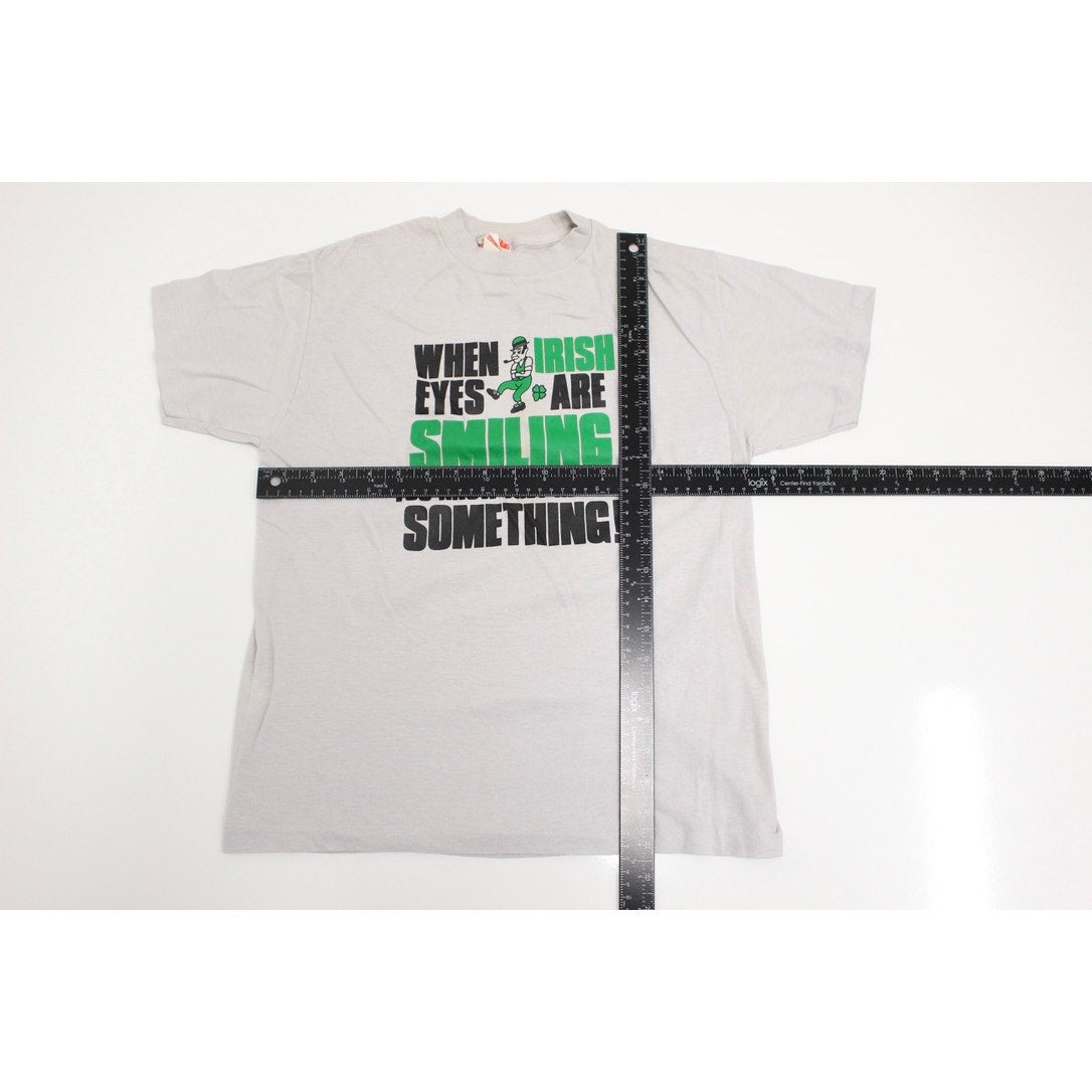 Vintage When Irish Eyes Are Smiling T Shirt Medium