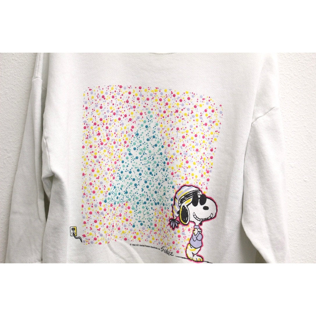 Vintage Snoopy Christmas Tree Sweatshirt XL