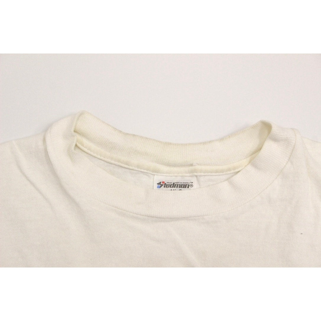 Vintage Bishop Amat Track And Field Championships 1989 Cropped T Shirt Medium