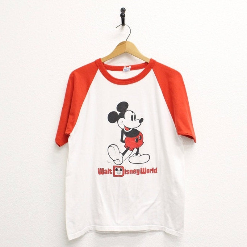 Vintage Walt Disney World Mickey Mouse T Shirt Large