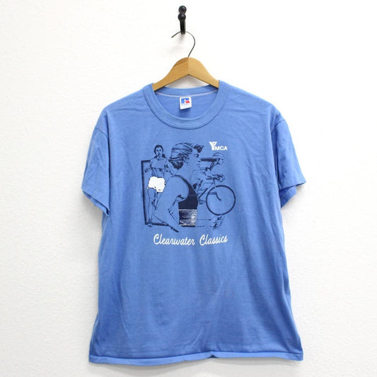 Vintage YMCA Clearwater Classics T Shirt Large