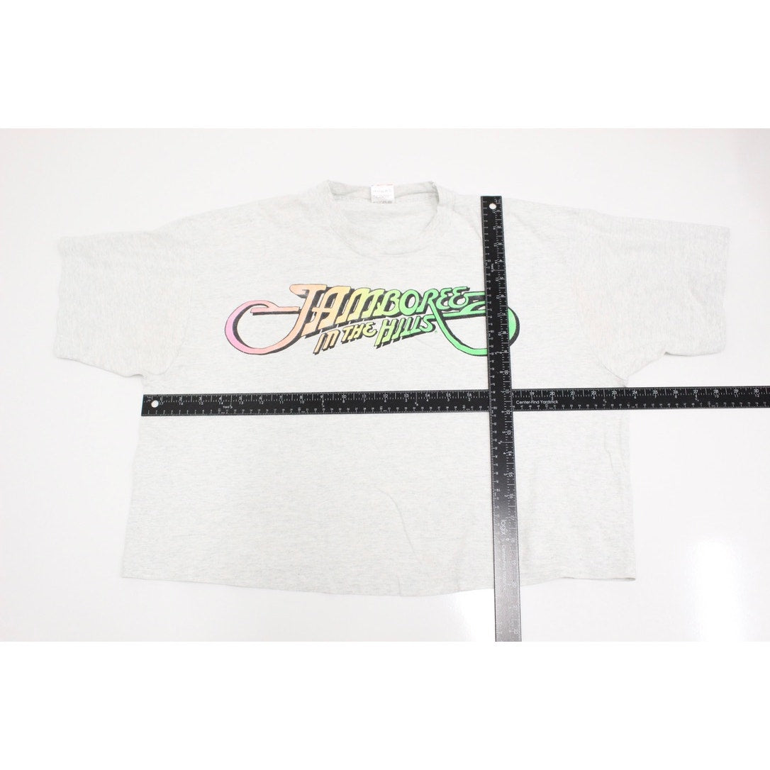Vintage Jamboree In The Hills Music Festival Cropped T Shirt XL