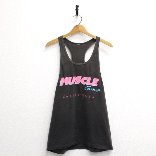 Vintage Muscle Camp California Tank T Shirt Medium