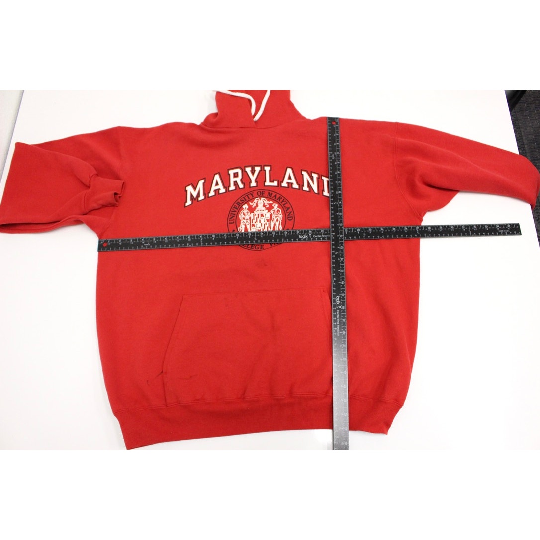 Vintage University of Maryland Terrapins Hooded Sweatshirt XL