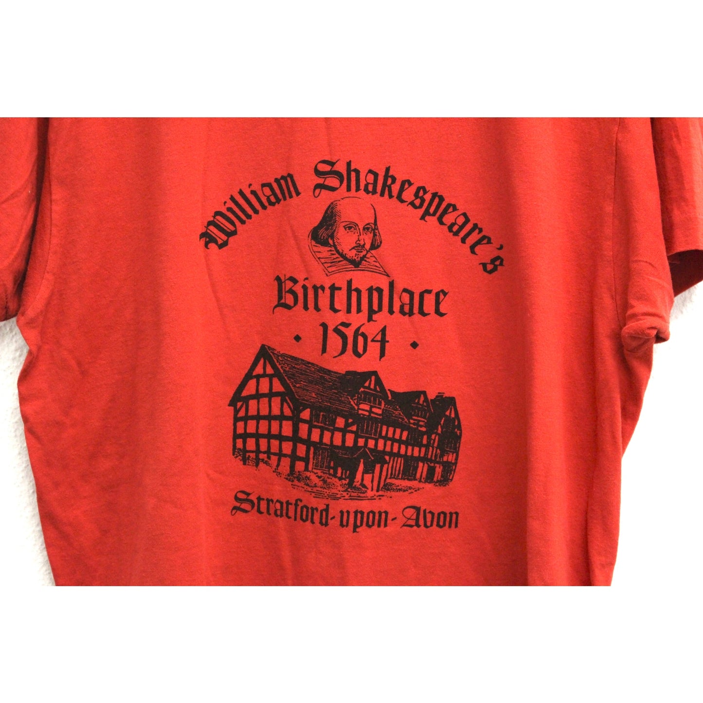 Vintage Willam Shakespeare's Birthplace T Shirt Large