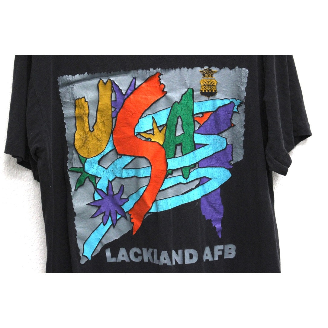 Vintage Lackland Air Force Base USAF T Shirt Large