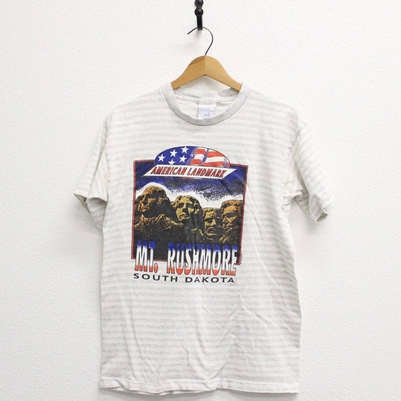 Vintage Mt Rushmore South Dakota T Shirt Medium