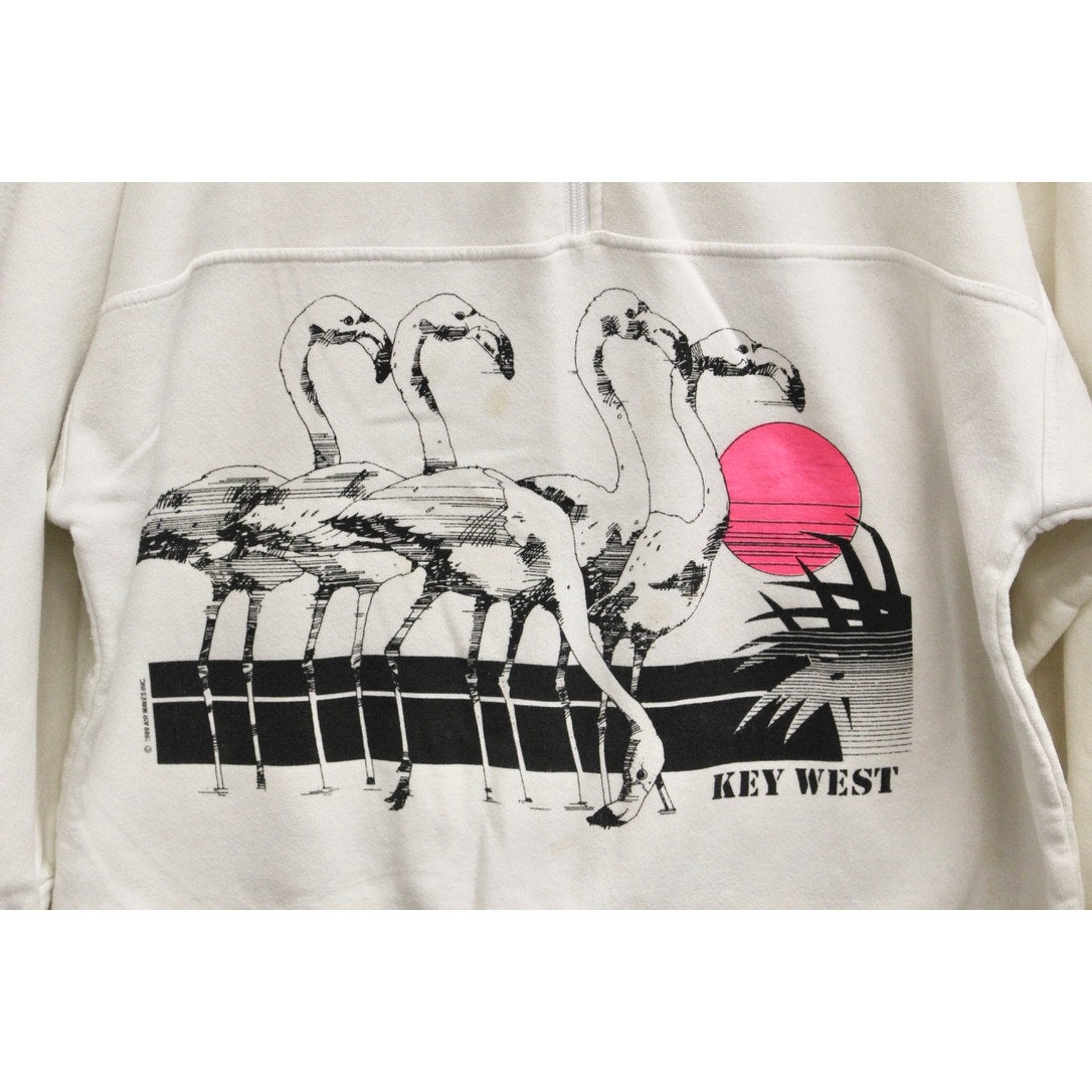 Vintage Key West Florida Flamingos Sweatshirt XL