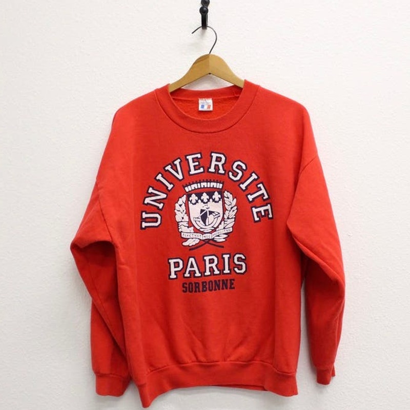 Vintage University Paris Sorbonne Sweatshirt Medium