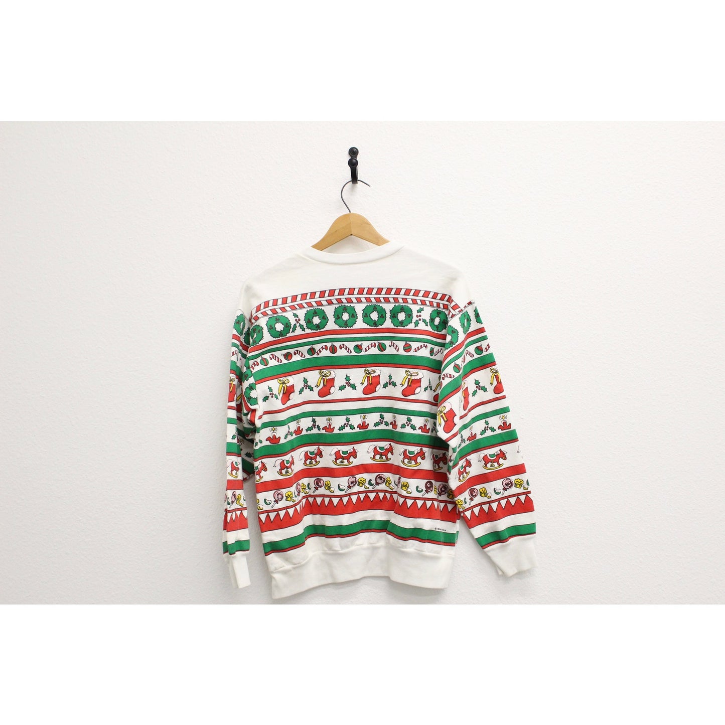 Vintage Christmas Sweatshirt Large