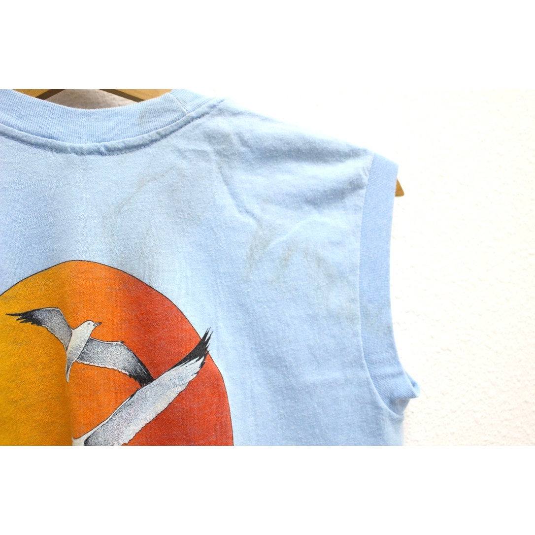 Vintage Florida Seagulls Tank T Shirt Medium