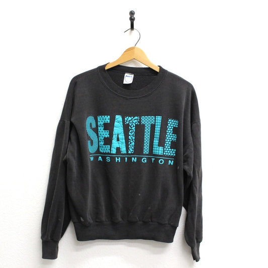 Vintage Seattle Washington Sweatshirt Large