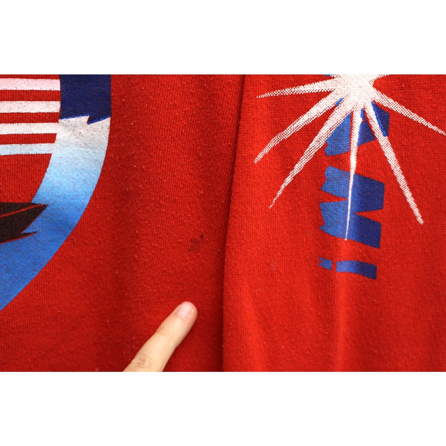 Vintage Mackinac Island Michigan Sailboat Sweatshirt Large