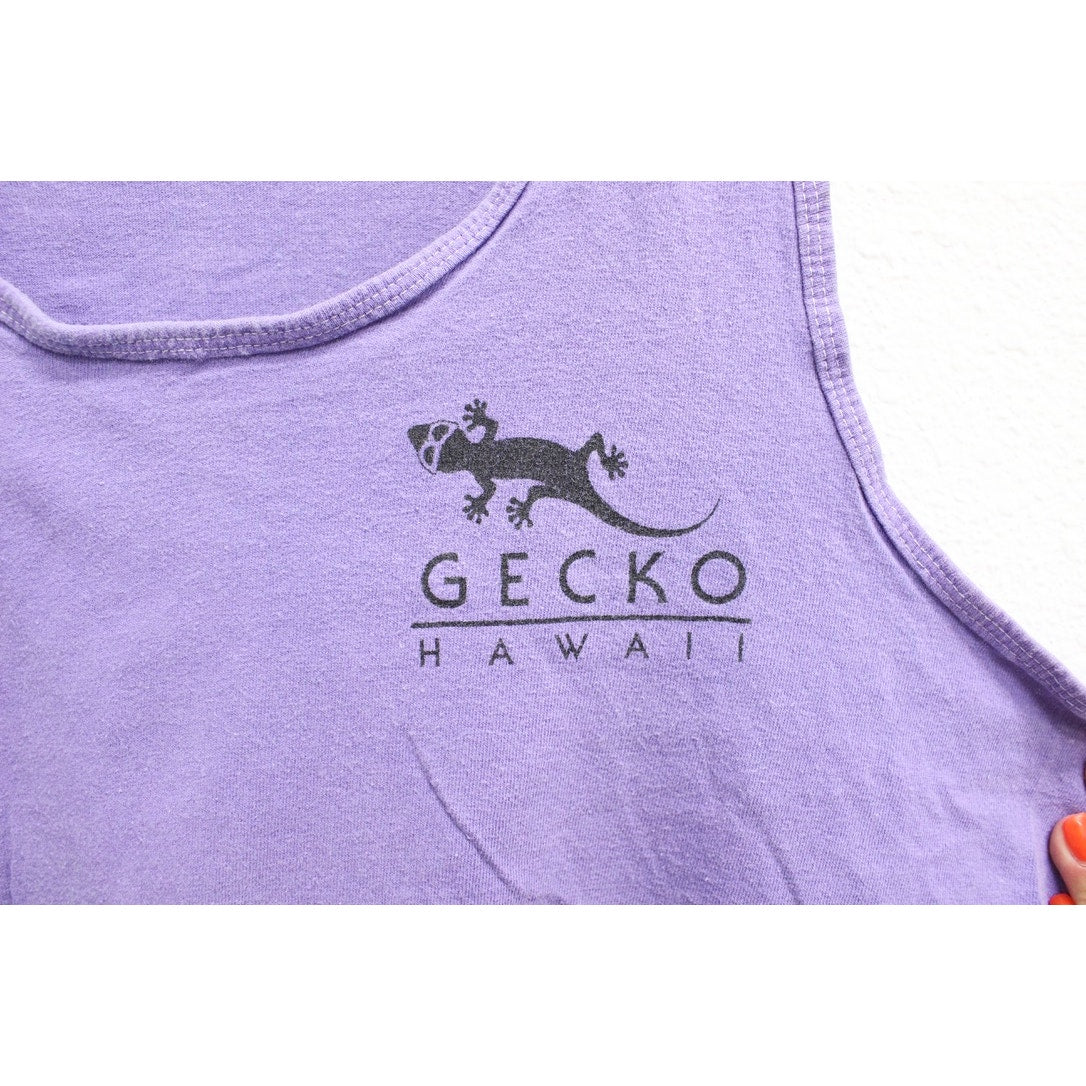 Vintage Original Gecko Hawaii Tank T Shirt Large