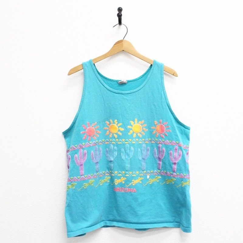 Vintage Arizona Desert Tank Top Large