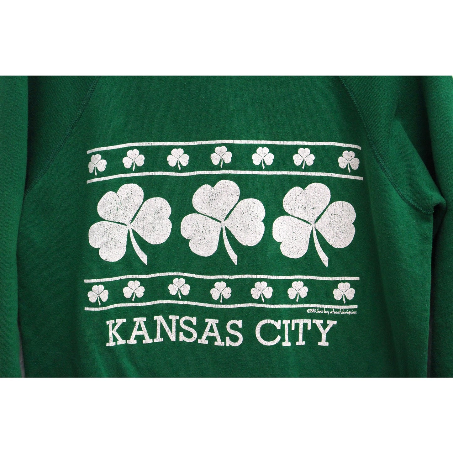 Vintage Kansas City Missouri Shamrocks Sweatshirt Medium