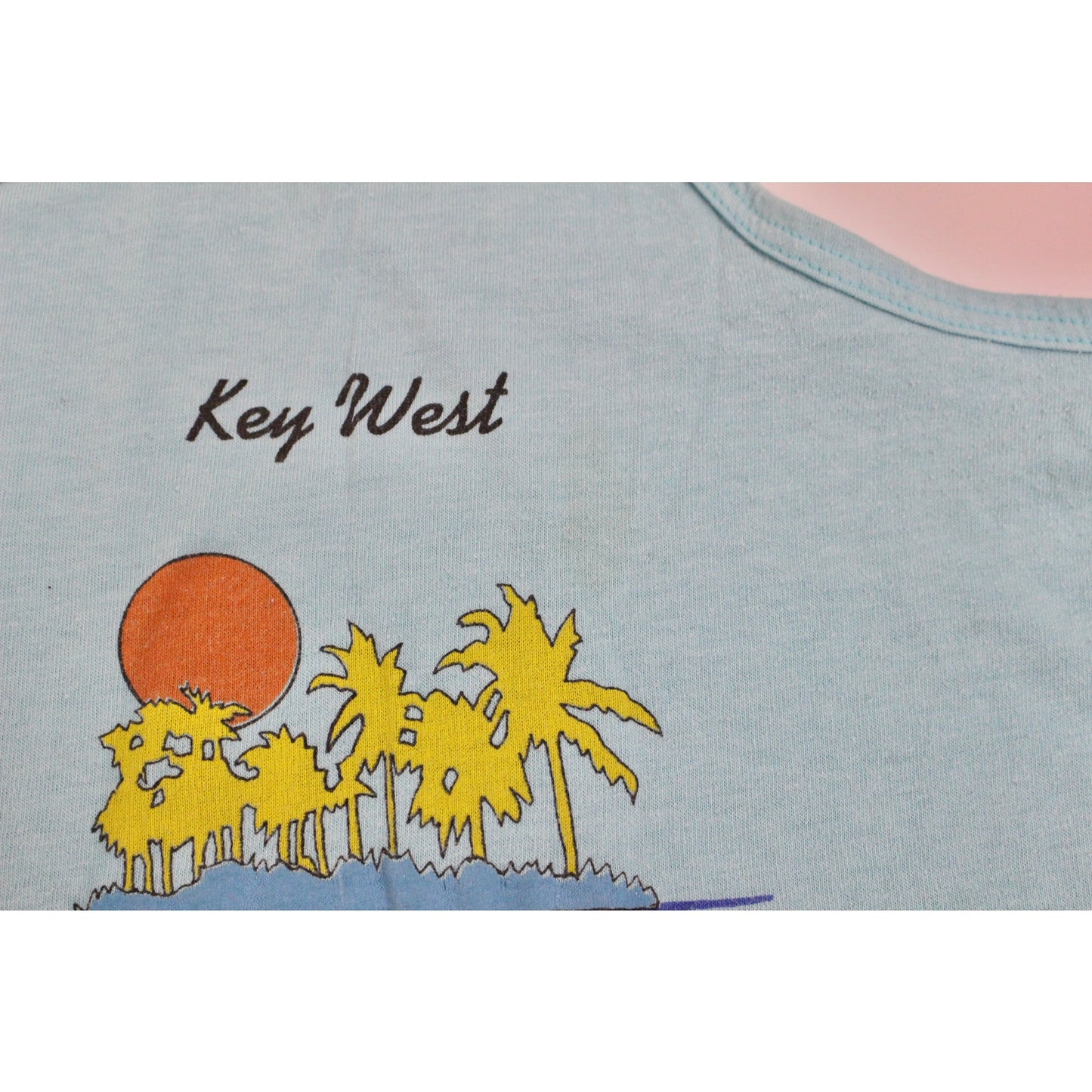 Vintage Key West Florida Tank T Shirt Large