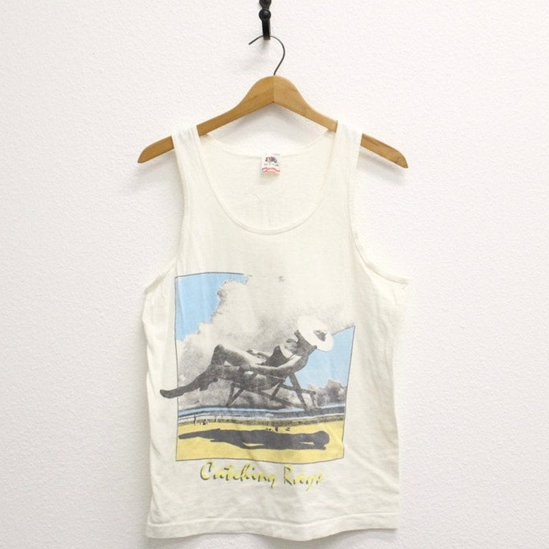 Vintage Catching Rays Tank T Shirt Medium